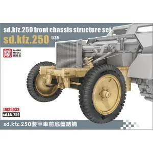 LANMO Model 1 35 Sd.Kfz. 250 front chassis structure set Affare