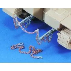 LEGEND PRODUCTIONS 1 35; IDF AFV Rear Towing Horn/Chain Set Economico