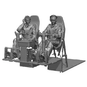 LEGEND PRODUCTIONS 1 72; WW2 US Bomber Pilot & Co Pilot Set 1 72 Bestseller
