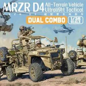 Affare MAGIC FACTORY 1/35; MRZR D4 Ultralight Tactical All-Terrain Vehicle (Dual Combo/2 kit per scatola)