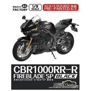 Magic Factory 1 9 Honda CBR1000RR-R Fireblade SP Black Soddisfatti O Rimborsati