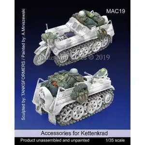 Offerta Speciale MANTIS MINIATURES 1 35 Accessories for Kettenkrad
