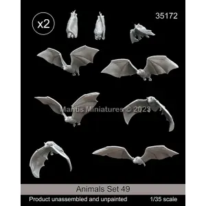 MANTIS MINIATURES 1 35 Animals Set 49 Professionale