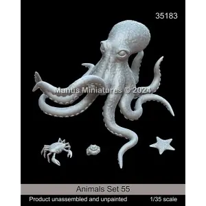 Esclusivo MANTIS MINIATURES 1 35 Animals Set 55
