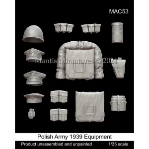 MANTIS MINIATURES 1 35 Polish Army 1939 Equipment Reso Gratuito