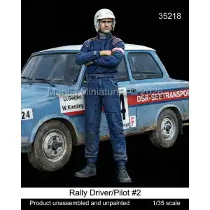 Scelto Dai Clienti MANTIS MINIATURES 1 35 Rally Driver/Pilot 2