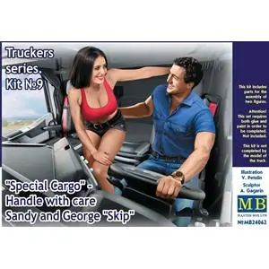 Vendita Finale MASTER BOX 1/24 Handle with care! - Sandy and George ‘Skip‘