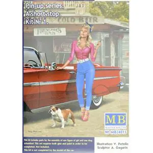 A Buon Prezzo MASTER BOX 1/24 Pin-up series - ‘A short stop‘, Kit No.1