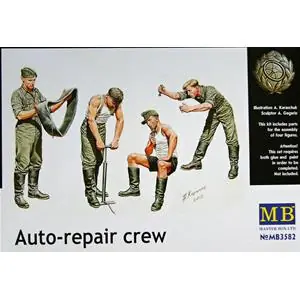 Bestseller MASTER BOX 1/35 Auto-repair Crew (4 fig.)