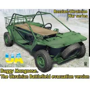 A Buon Prezzo MASTER BOX 1/35 Buggy Mongoose - Ukrainian Combat Vehicle - Medic