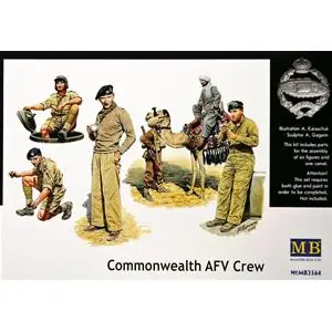 MASTER BOX 1/35 Commonwealth AFV Crew Offerta Speciale