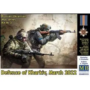 MASTER BOX 1/35 Defence of Kharkiv, March 2022 (2 fig.) Quantità Limitata