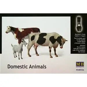 MASTER BOX 1/35 Domestic Animals (3 fig.) Ultima Occasione