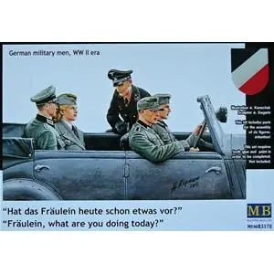 Offerta Lampo MASTER BOX 1/35 German military men, WWII era (6 fig.)