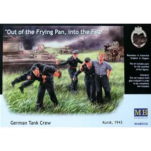 Consegna Rapida MASTER BOX 1/35 German Tank Crew (Kursk, 1943)