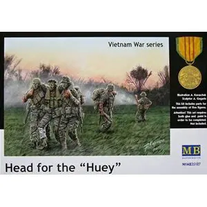 Ordina Subito MASTER BOX 1/35 Head for the ‘Huey‘ (5 figures)