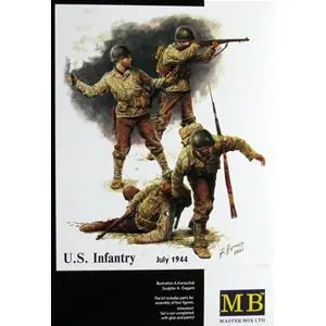 MASTER BOX 1/35 U.S. Infantry (July 1944) Reso Gratuito