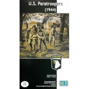 MASTER BOX 1/35 U.S. Paratroopers (1944) Ultima Occasione