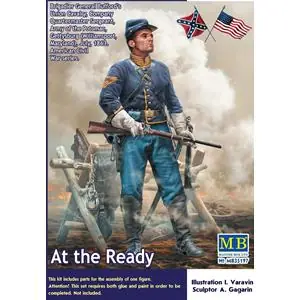 MASTER BOX 1/35; At the ready, July 1863 (1 fig.) Novità
