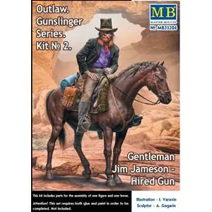 MASTER BOX 1/35; Outlaw, Gunslinger series - kit No.2 Offerta Lampo