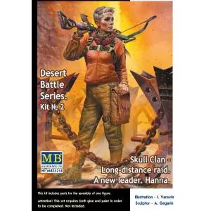 Acquista Ora MASTER BOX 1/35; Skull Clan - Hanna (Desert Battle Series)