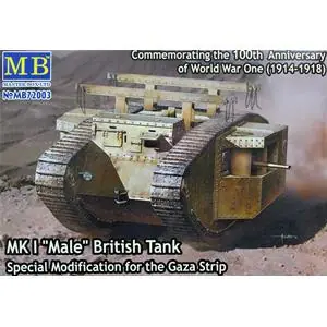 Sconto MASTER BOX 1/72 MK I MALE British Tank (Spec.Mod. Gaza Strip)