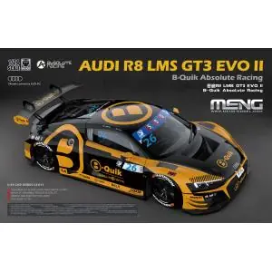 MENG MODEL 1/24; AUDI R8 LMS GT3 EVO II B-Quik Absolute Racing Must-Have