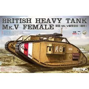 MENG MODEL 1/35 British Heavy Tank Mk.V Female Consegna Rapida