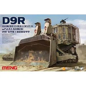 Reso Gratuito MENG MODEL 1/35 D9R Armored Bulldozer W/Slat Armor