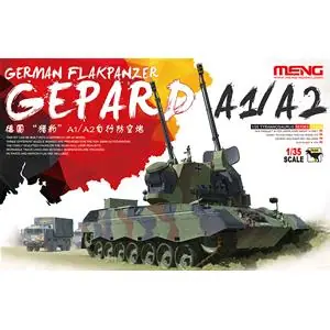 Non Perdere MENG MODEL 1/35 GERMAN FLAKPANZER GEPARD A1/A2