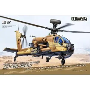 MENG MODEL 1/35; AH-64D Saraf Heavy Attack Helicopter (Israeli Air Force) Reso Gratuito