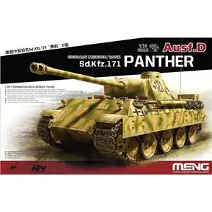 Quantità Limitata MENG MODEL 1/35; German Medium Tank Sd.Kfz.171 Panther Ausf.D