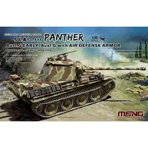 MENG MODEL 1/35; German Medium Tank Sd.Kfz.171 Panther Ausf.G Early/Ausf.G with Air Defense Armor Miglior Prezzo