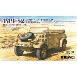 Offerta Del Giorno MENG MODEL 1/35; German Pkw.K1 Kübelwagen Type 82 (North Africa)