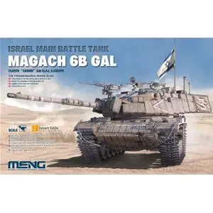 Consegna Rapida MENG MODEL 1/35; Israel Main Battle Tank Magach 6B GAL
