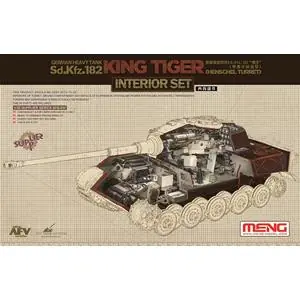 Direttamente Dal Produttore MENG MODEL 1/35; SET di interni completi per German Heavy Tank Sd.Kfz.182 King Tiger (Henschel Turret)