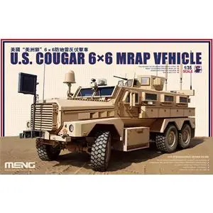 Promozione Esclusiva MENG MODEL 1/35; U.S. COUGAR 6×6 MRAP VEHICLE