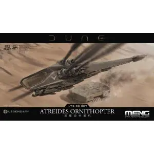 MENG MODEL 1/72 Dune Atreides Ornithopter Model Kit (apertura alare di 720 mm e una lunghezza di 318 mm una volta assemblato) Esclusivo