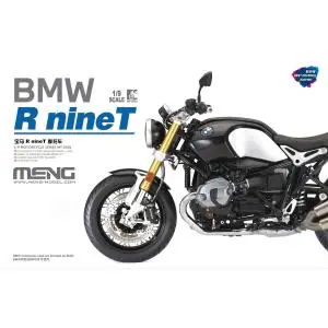 MENG MODEL 1/9; BMW R nineT (Edizione Pre-colorata - parti metalliche serbatoio del carburante e copertura a gobba della sella) Ultima Occasione