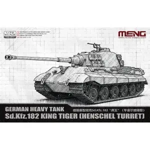 Più Venduto MENG MODEL 1 72 German Heavy Tank Sd.Kfz.182 King Tiger (Henschel)