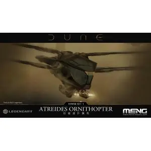 MENG MODEL Dune Atreides Ornithopter (apertura alare 169 mm, lunghezza 95 mm) Must-Have