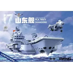 MENG MODEL Warship Builder PLA Navy Shandong (CARTOON MODEL) Saldi