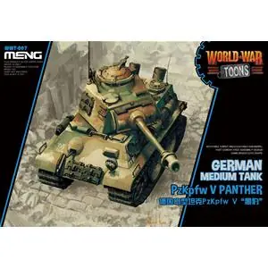 MENG WORLD WAR TOONS German Medium Tank PzKpfw V Panther (cartoon model) Nuovo Arrivo
