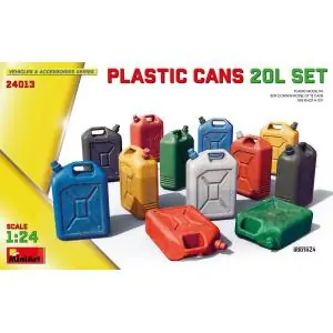 MINIART 1/24 Plastic Cans 20L Set Sconto