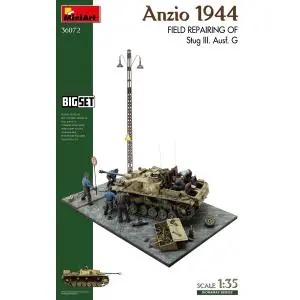 MINIART 1/35 Anzio 1944. Field Repairing of Stug III. Ausf. G. Più Venduto
