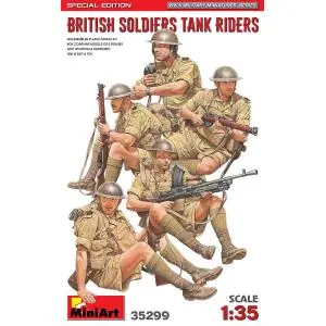 Economico MINIART 1/35 British Soldiers Tank Riders. Special Edition