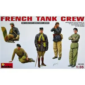 MINIART 1/35 French Tank Crew Consegna Rapida