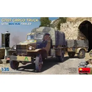 MINIART 1/35 G7107 1,5t 4x4 Cargo Truck with 1t trailer Ben Hur Solo Oggi