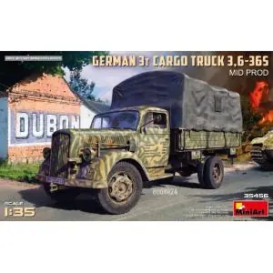 MINIART 1/35 German 3t Cargo Truck 3,6-36S Mid Prod. A Buon Prezzo