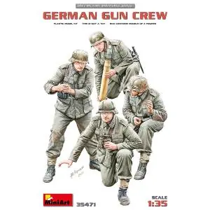 Offerta Limitata MINIART 1/35 German Gun Crew